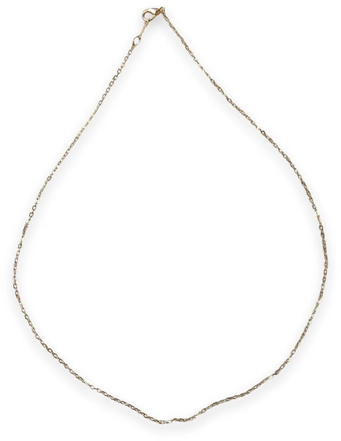 Ketting ankerschakel 1,8 mm 45 cm metaal goudkleur