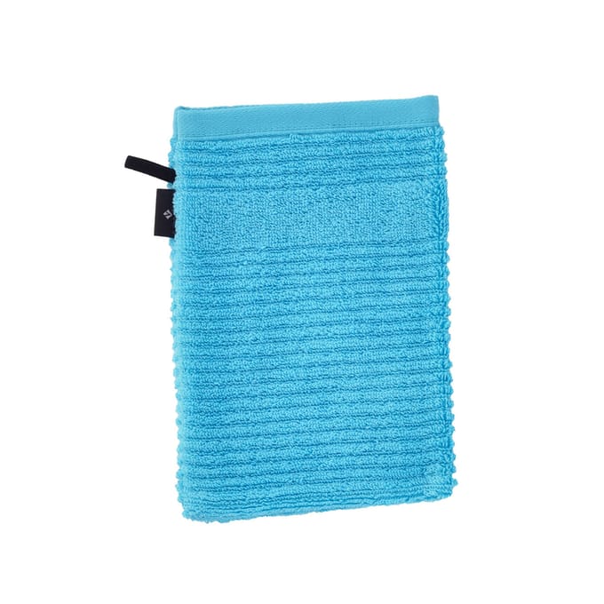 Vossen Morgen Badstof Washandschoen (Ijsblauw)