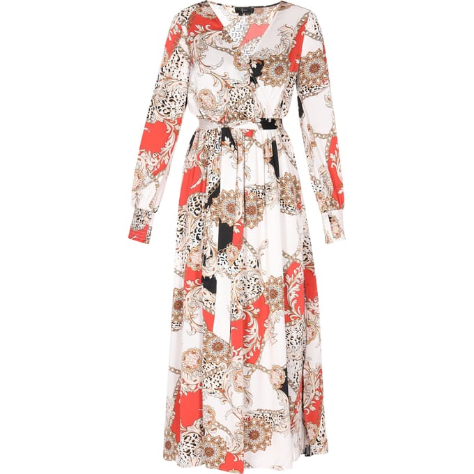 Faina jurk Dames rood