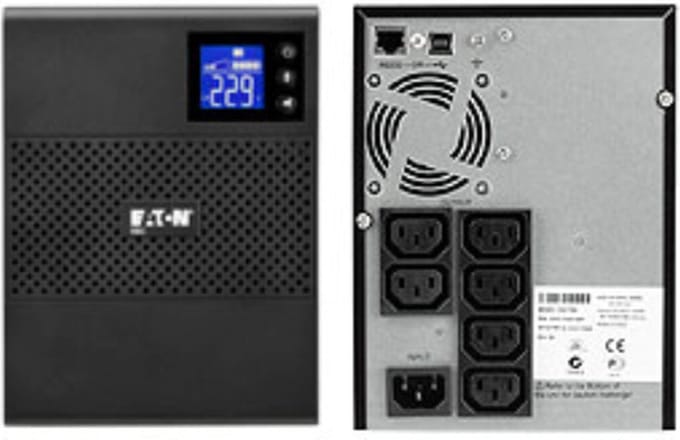 Uninterruptible Power Supply System Interactive UPS Eaton 5SC750I 750 VA