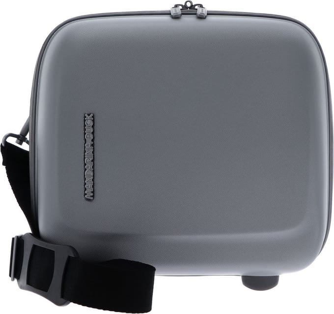 MANDARINA DUCK Cosmetische tas D-Drop 2.0 Beauty Case Silver Zilverkleurig