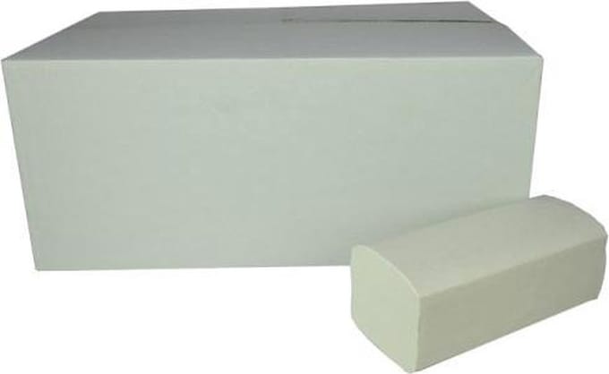 Handdoekpapier Z-vouw Wit, 2-laags, 22x24cm, 3200 vel/ds (20pakken/ds)