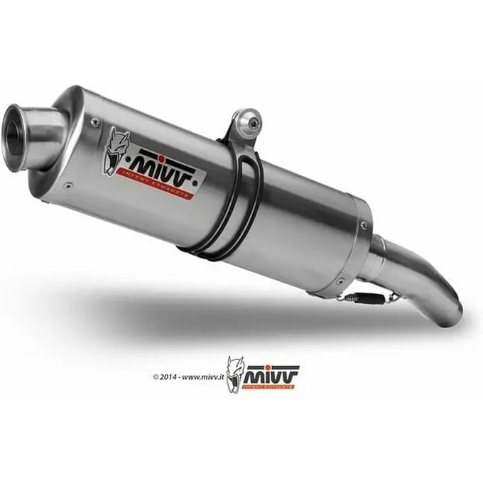 Motorfietsuitlaat demper Mivv Oval Classic Kawasaki Z1000