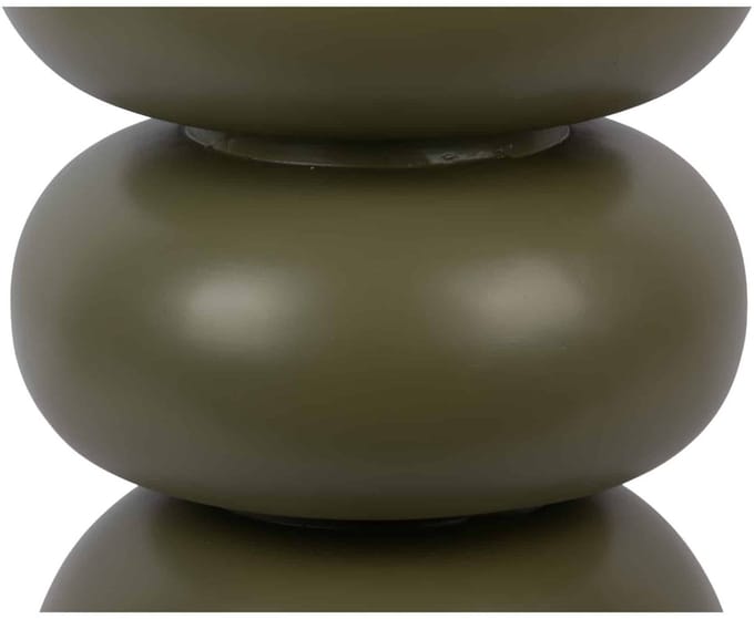 Leitmotiv Kruk Curva - Groen - 35.5x35.5x44cm - Modern