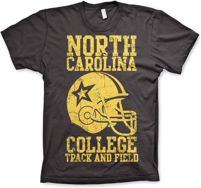 Hybris North Carolina College T-shirt donkergrijs