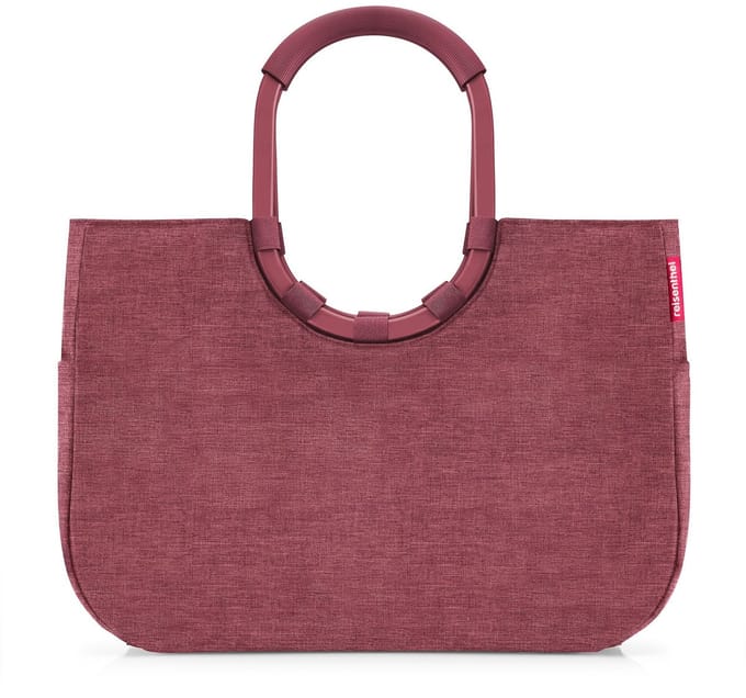 Reisenthel Loopshopper L Shopper - 25L - Twist Maroon Donkerrood