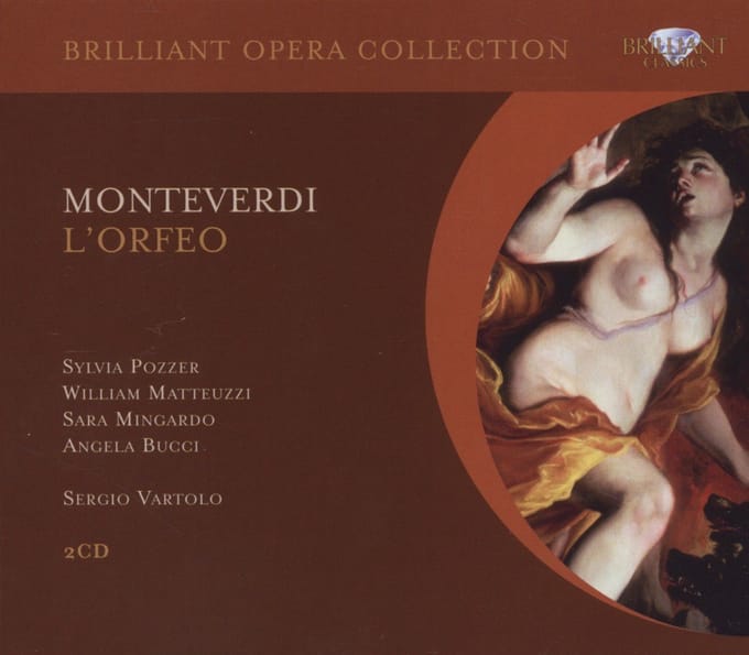 Sergio Vartolo Various Soloists - Monteverdi; L Orfeo