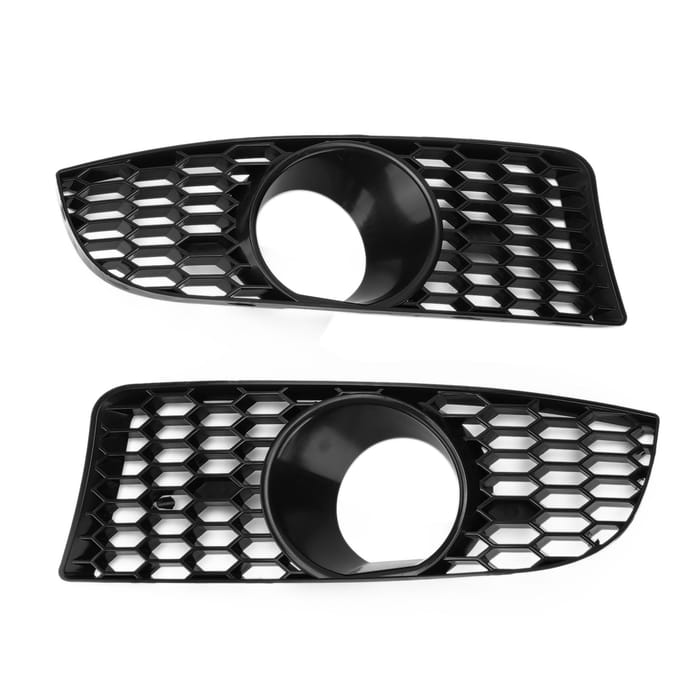 Lot de 2 calandres de phares antibrouillard avant de style M3 pour modèles E90, E92 et E93 black