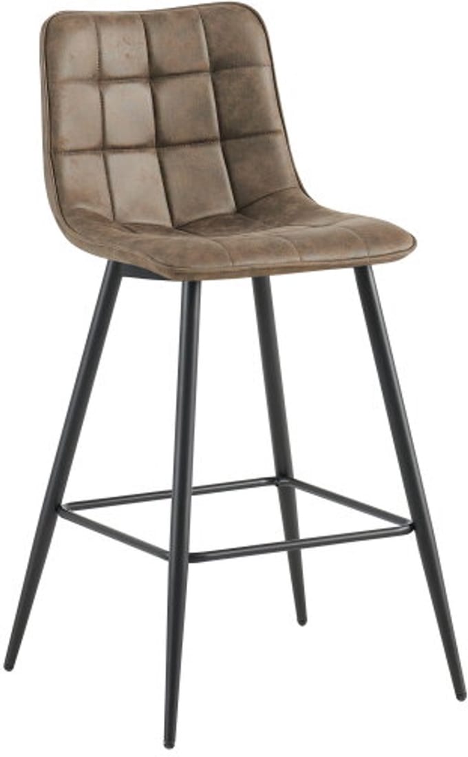Barstoel Lucille Licht Bruin - barstoelen set van 2