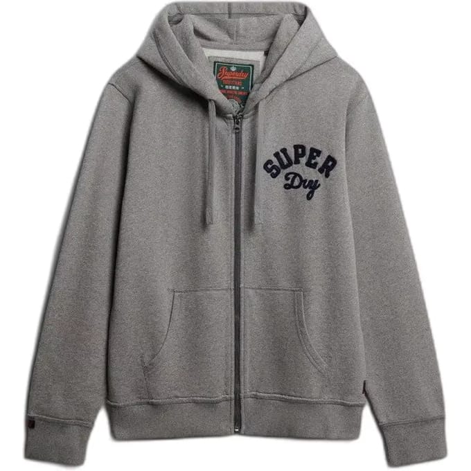 Hooded sweatshirt met rits Superdry Vintage Athletic Ziphood