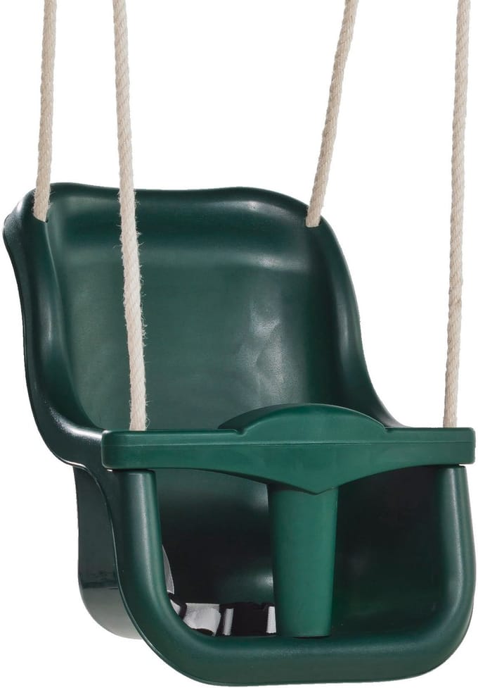 Babyschommel Luxe Premium Groen met PH Touwen
