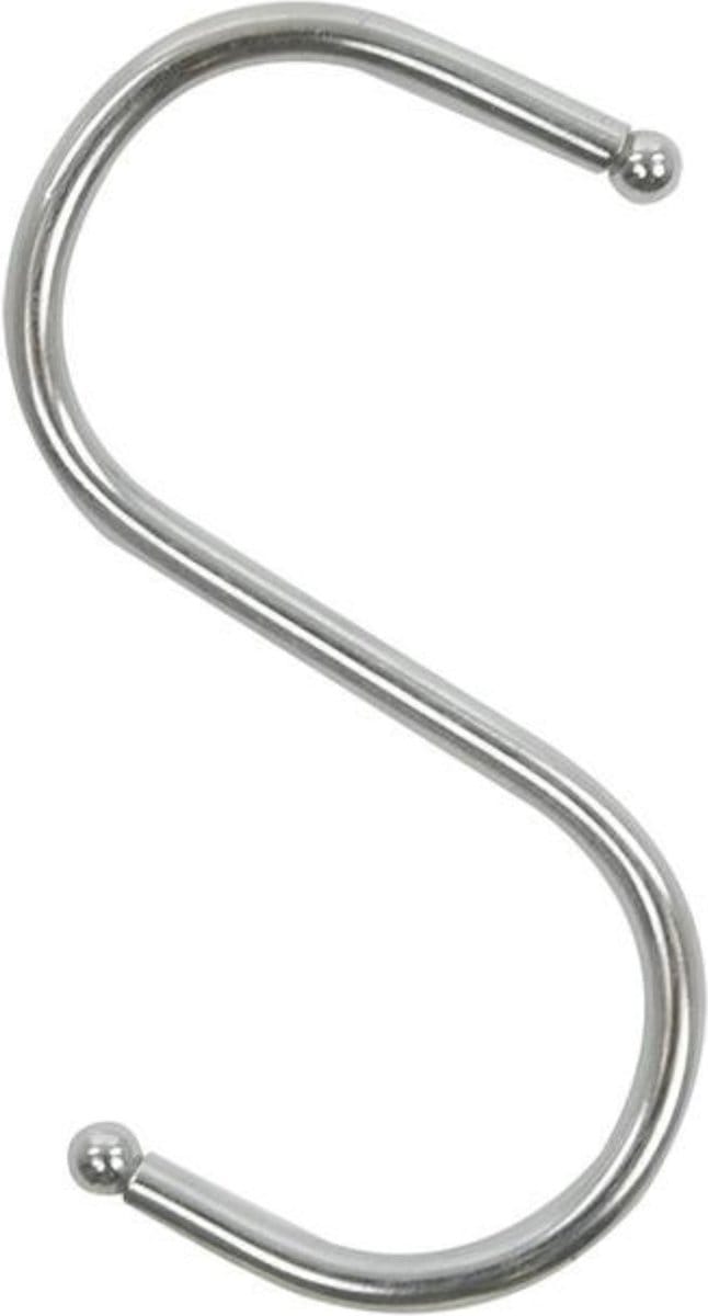 ProPlus S-Haak - Ø 4 mm - Chroom - 6.5 x 7.5 cm