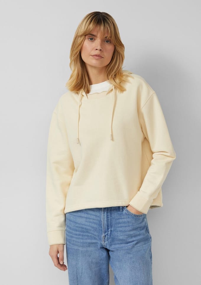 s.Oliver - female - Hoodie met split aan de achterkant