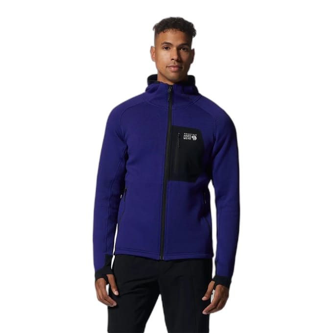 Capuchon met volledige rits Mountain Hardwear Polartec® Power Grid™