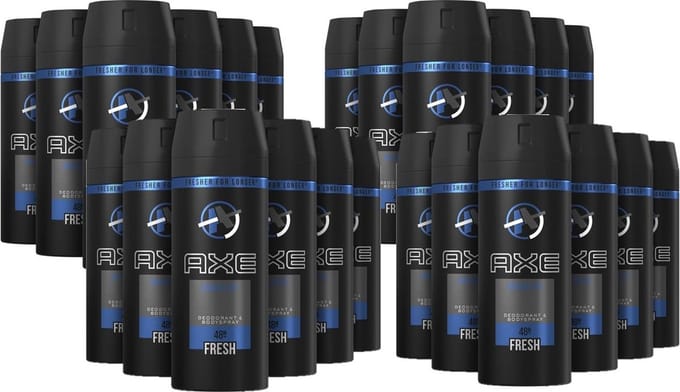 Axe Deodorant Bodyspray Anarchy for Him 150 ml - Voordeelverpakking 24 stuks