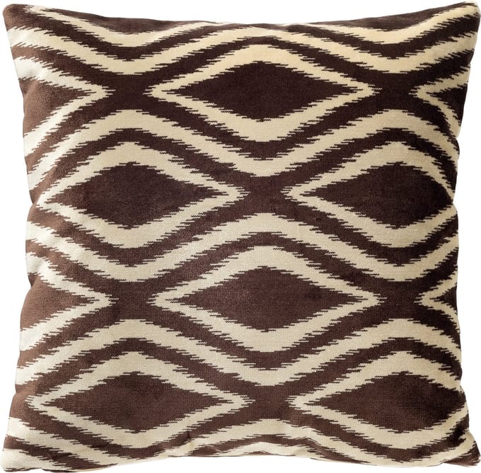 AMORA | sierkussen 45x45 cm | Chocolate Martini | bruin | Hoii | met duurzame kussenvulling