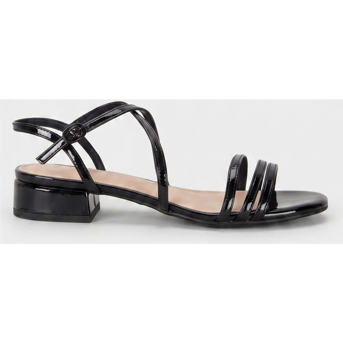 s.Oliver - female - Sandalen in laklederlook