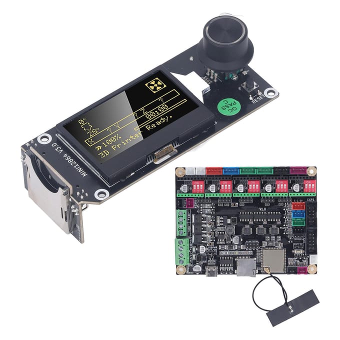 Carte de contrôle d'imprimante 3D pour MKS TinyBee V1.0, écran LCD graphique pour MKS Mini12864 V3.0 black