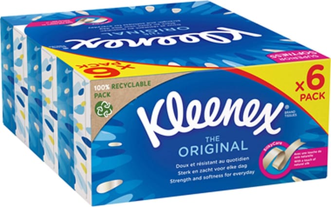 Kleenex The Original tissues - 6 x 72 stuks
