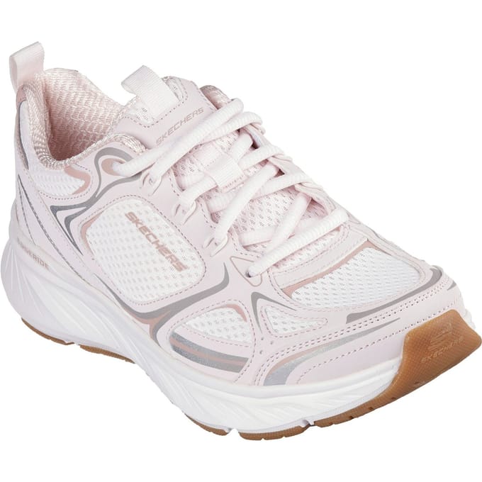 Skechers Edgeride Silver Eclipse Synthetic Damestrainers