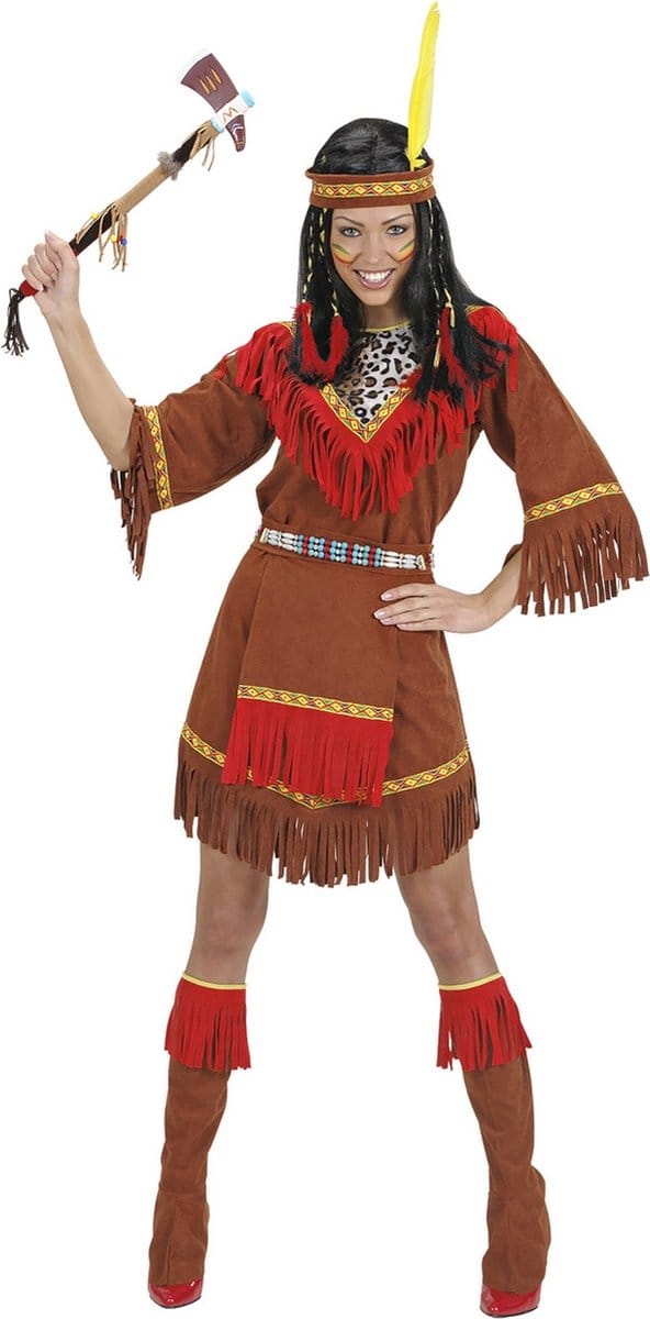 Indianen jurk Jenna dames
