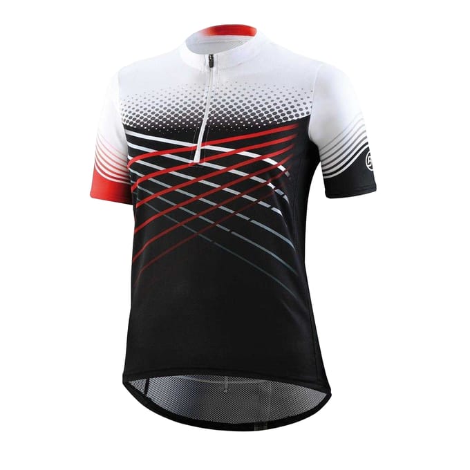 Bicycle Line Edera MTB-fietsshirt voor dames (Zwart, Rood)