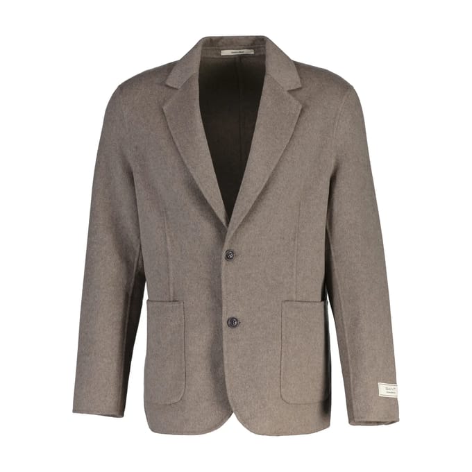 Gant Colbert Handstitched Blazer Mist Taupe / male