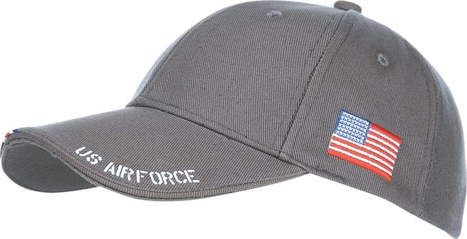 Fostex Garments - Baseball cap U.S. Air Force USAF (kleur: Grey / maat: NVT)
