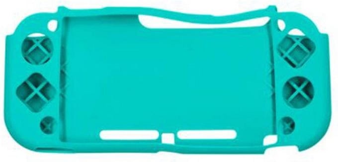 KELERINO. Siliconen Case geschikt voor Nintendo Switch Lite - Beschermhoes - Mint