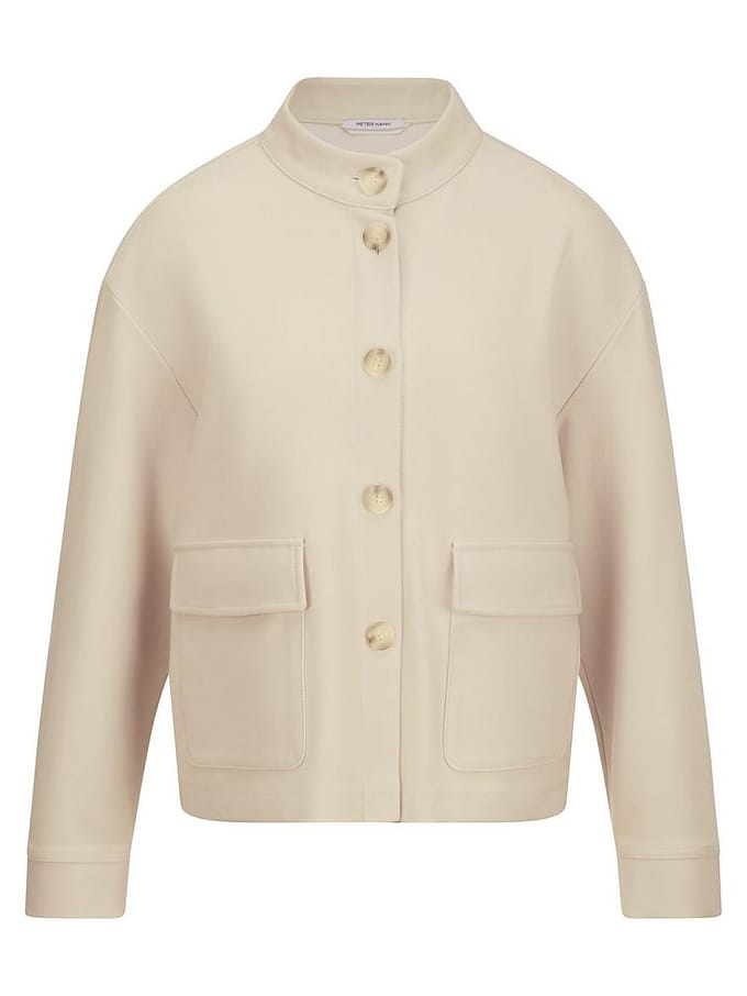 Jersey jasje Van Peter Hahn beige