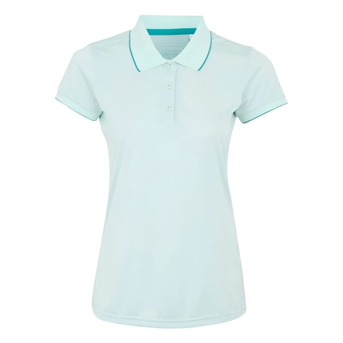 T-shirt Korte Mouwen Hiking Dames Roze Accenten