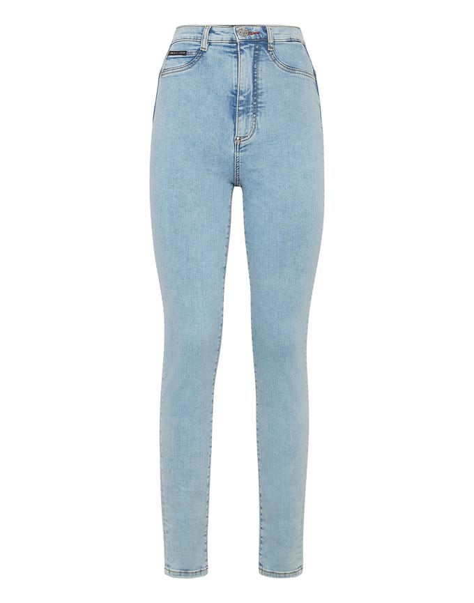 Super Hoge Taille Jegging Iconic Plein