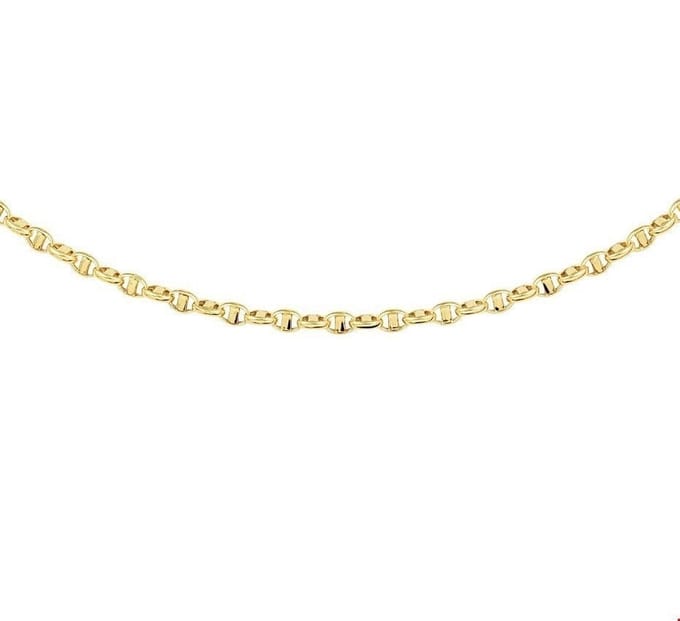 TFT Collier Geelgoud Anker 2,9 mm 50 cm