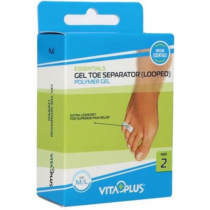 Vitaplus Essentials Gel Toe Spreader Maat M/l (2 stuks)
