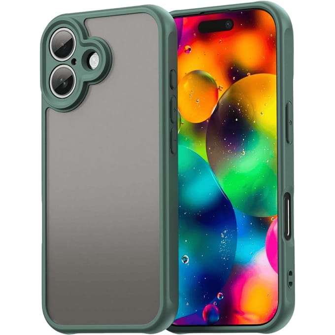 Mocaa Apple iPhone 17 Slim Anti-Shock Hoesje Groen