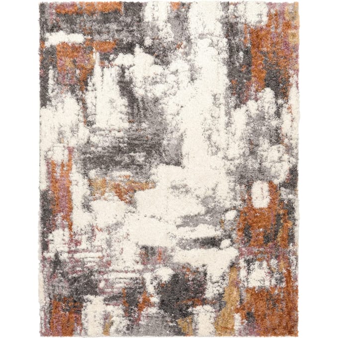Hoogpolig tapijt Vincenta multicolor 60x100 cm