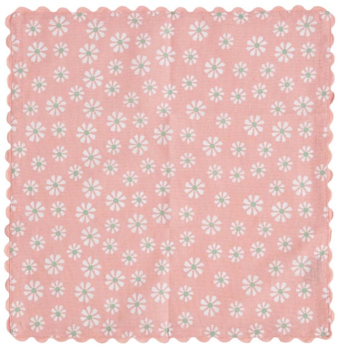 Daisy flowers napkin mix colours 40x40 (set of 3)