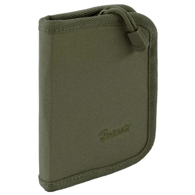 Brandit - Wallet olive Portemonnee - One size - Groen
