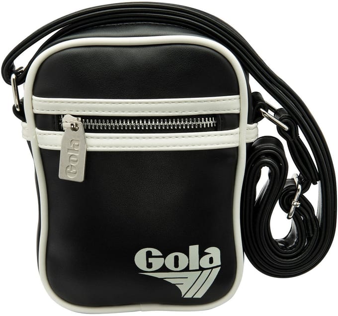 Gola schoudertas Washington Black / White zwart