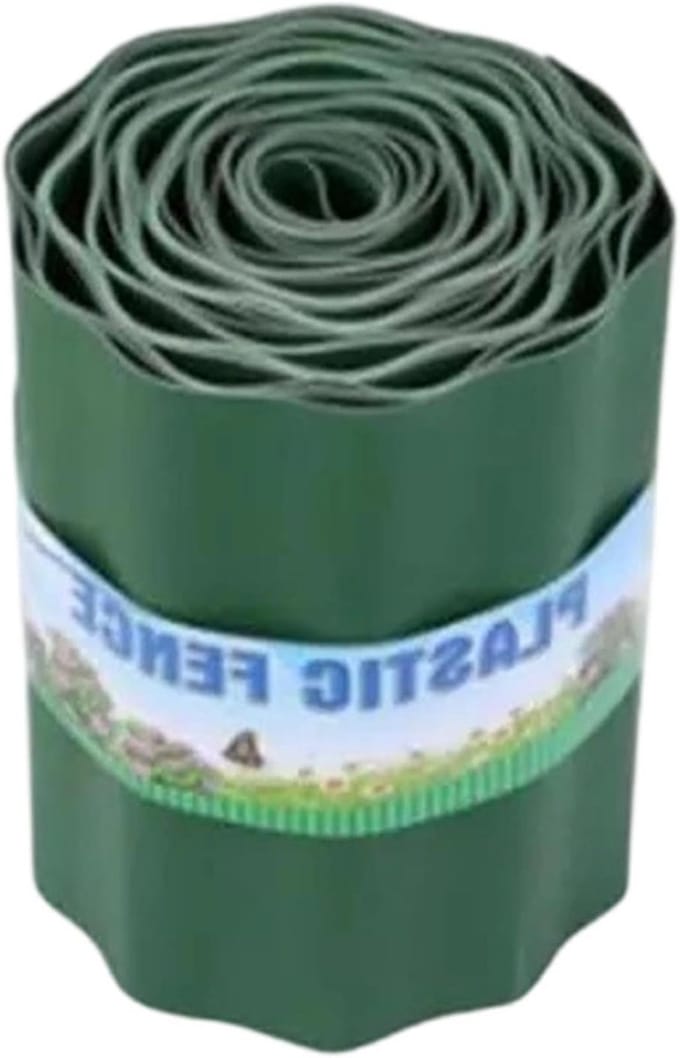 Tuinrand - Omheining Gazon - Bloembedden Afscheiden - Graafvrije Installatie - 9 m x 20 cm - Zwart