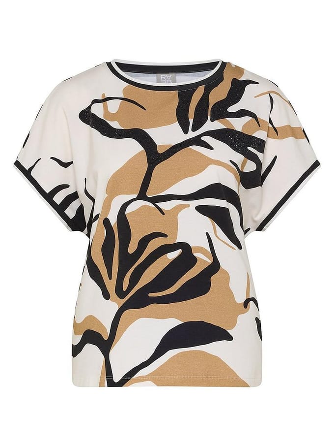 Shirt ronde hals Van Rabe wit