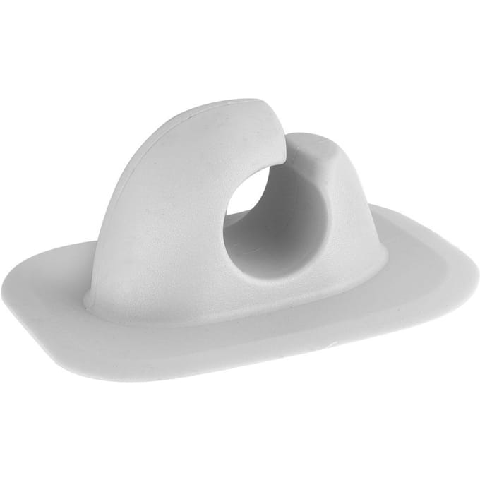 Duurzame Kajak Peddelhouder Clips Peddelhouder voor Kajaks Kano's Roeiboten Accessoires white