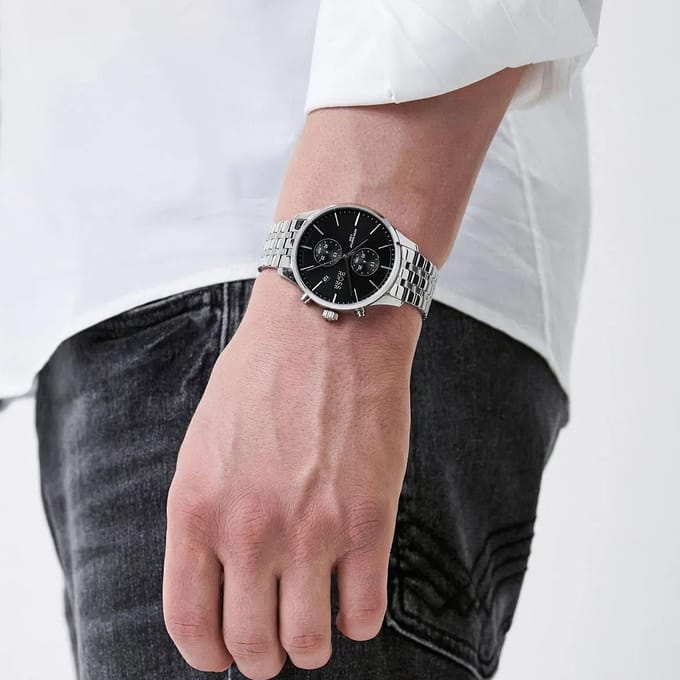 Hugo Boss Associate Herenhorloge 42 gray