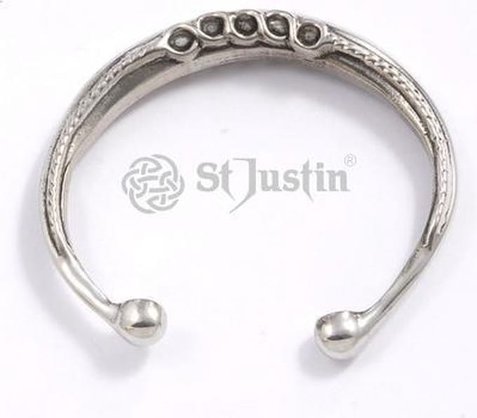 Rings torc armband medium, keltische armband (TB02M)