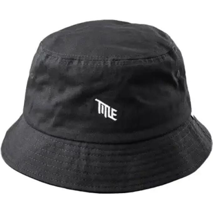Title Mtb Bucket Muts Zwart Man