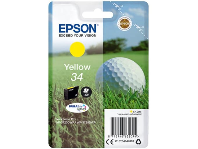 Epson Inktcartridge 34 Origineel Geel C 13 T 34644010