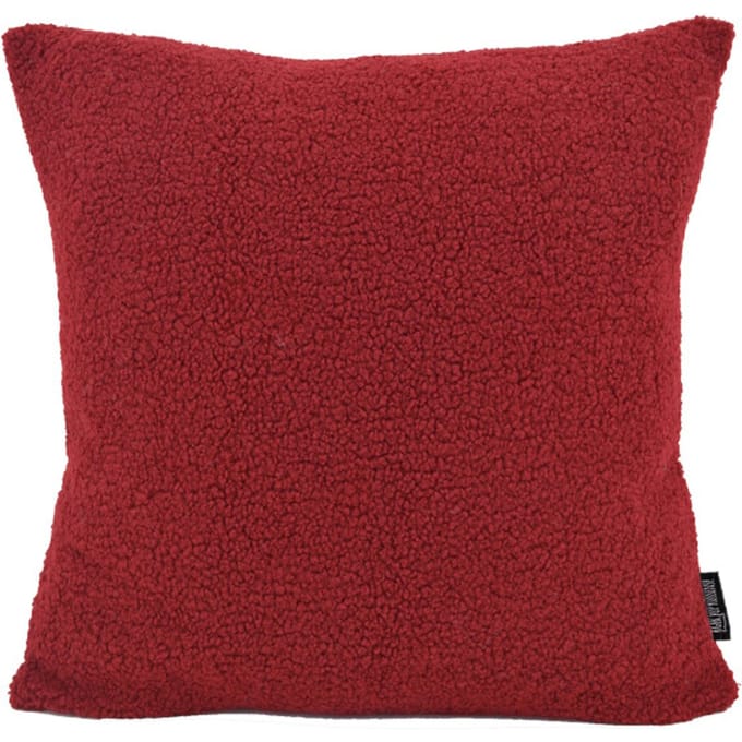 Gek op kussens! Sierkussen teddy donker | 45 x 45 cm | polyester