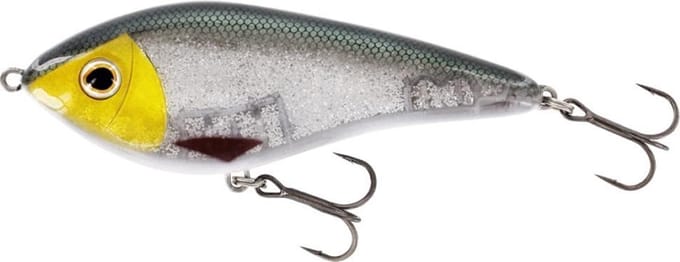 Westin Swim Glidebait - Suspending - 3D Headlight - 12cm - 53g - Geel