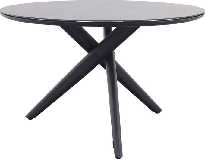Dublin ronde tuintafel Ø120 cm. - Antraciet