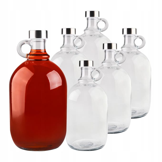 Set - 6x Gallon 2 L met dop